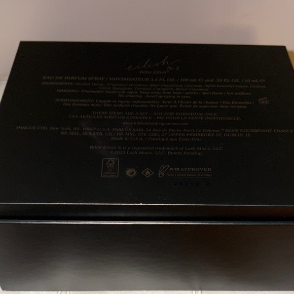 Billie Eilish No. 2 Gift Set 2-piece NIB - Picture 2 of 4